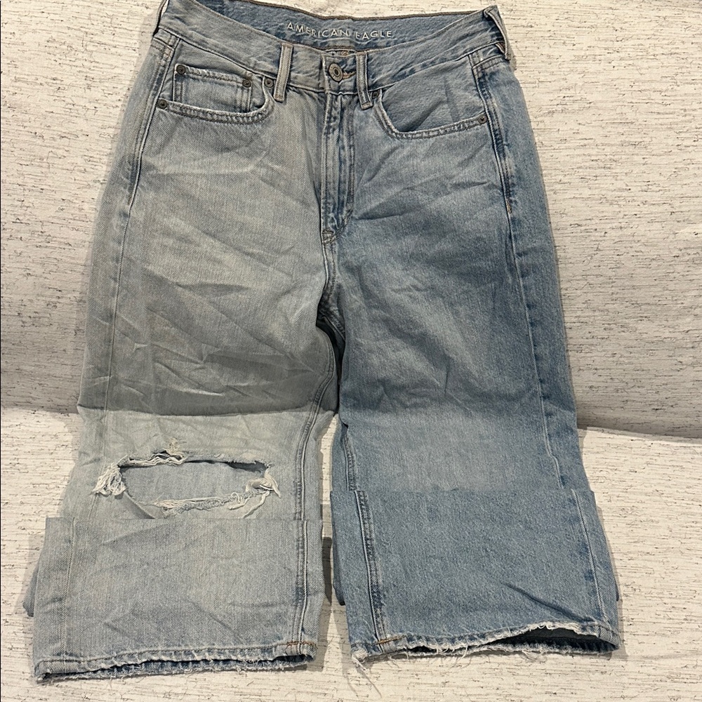 American Eagle Light Blue Skater Jeans